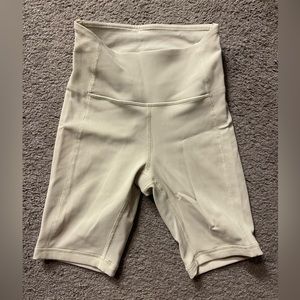 Lululemon ribbed biker short